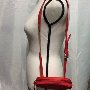 Red Small Shoulder Purse Adjustable Strap5 Style NWT